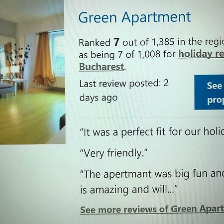 Green Apartment 6 Bucureşti Exterior foto